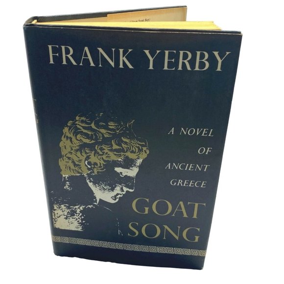 Goat Song by Frank Yarby Ancient Greece Novel HCDJ 1967 Book Club Edition - Picture 1 of 12